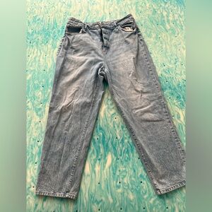 LOFT Light Blue Denim Jeans - Casual Straight Fit